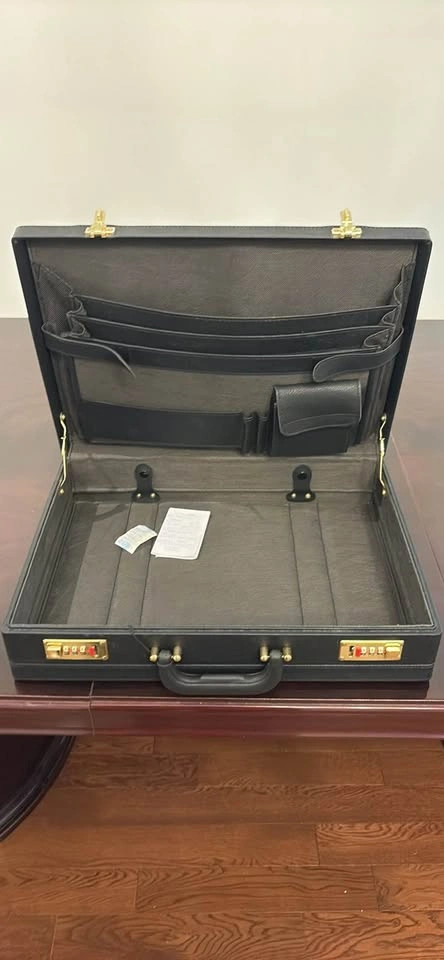 Cavalier Black Briefcase w Combo Locks - photo 5