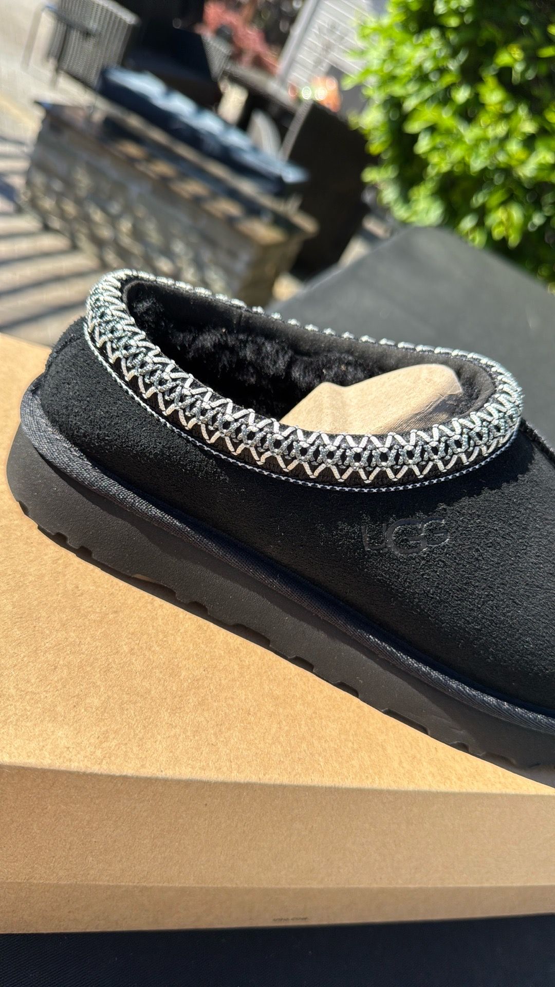 UGG Tasman II slip-on shoes in black Size 9 - photo 4