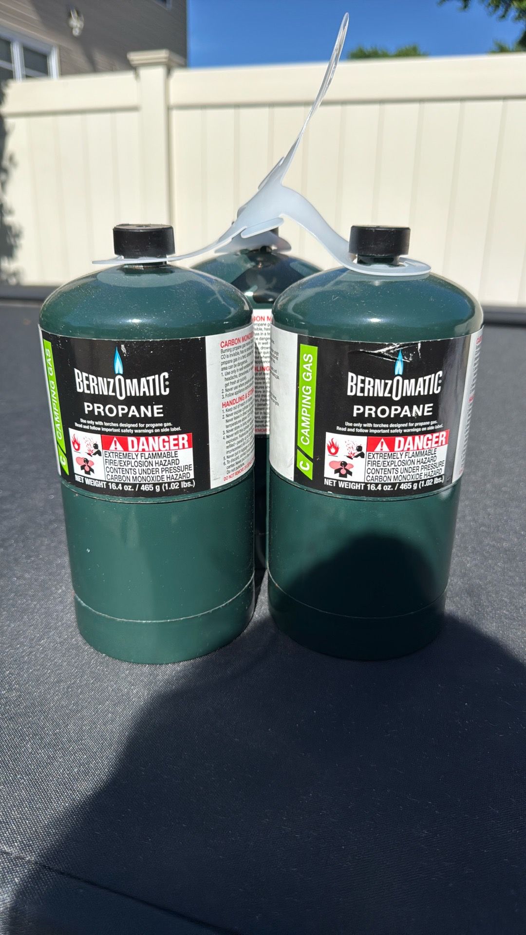 Bernzomatic Propane Set of 3