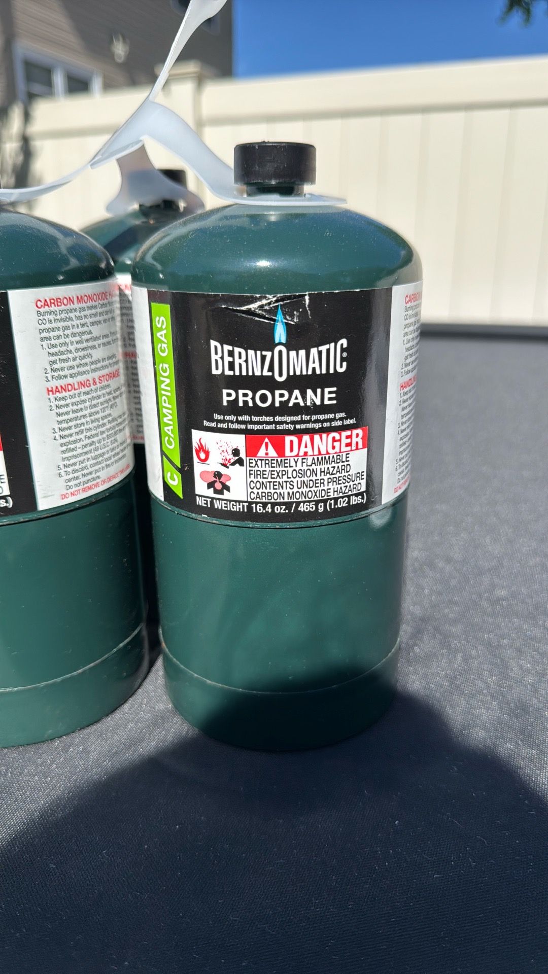 Bernzomatic Propane Set of 3 - photo 2