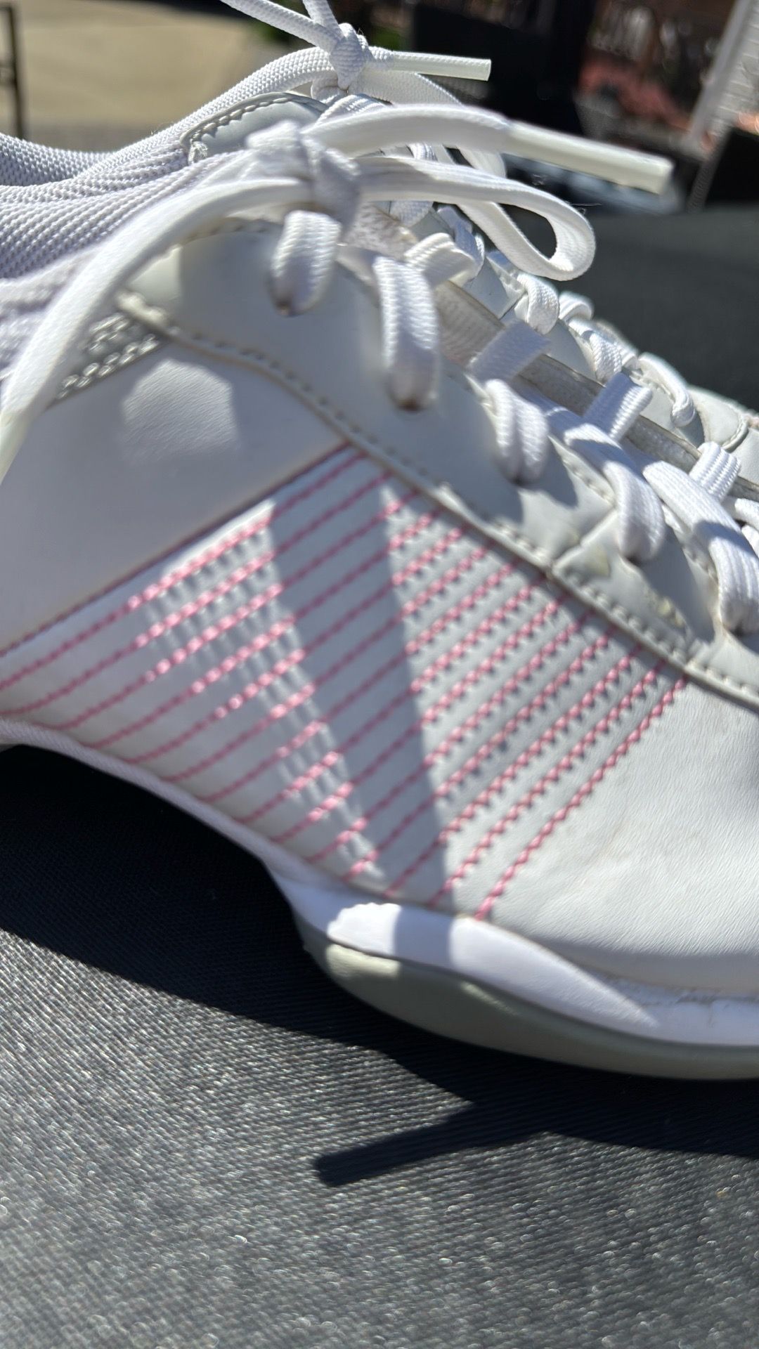 Pink & White Nike Gomf Shoes size 7 - photo 4