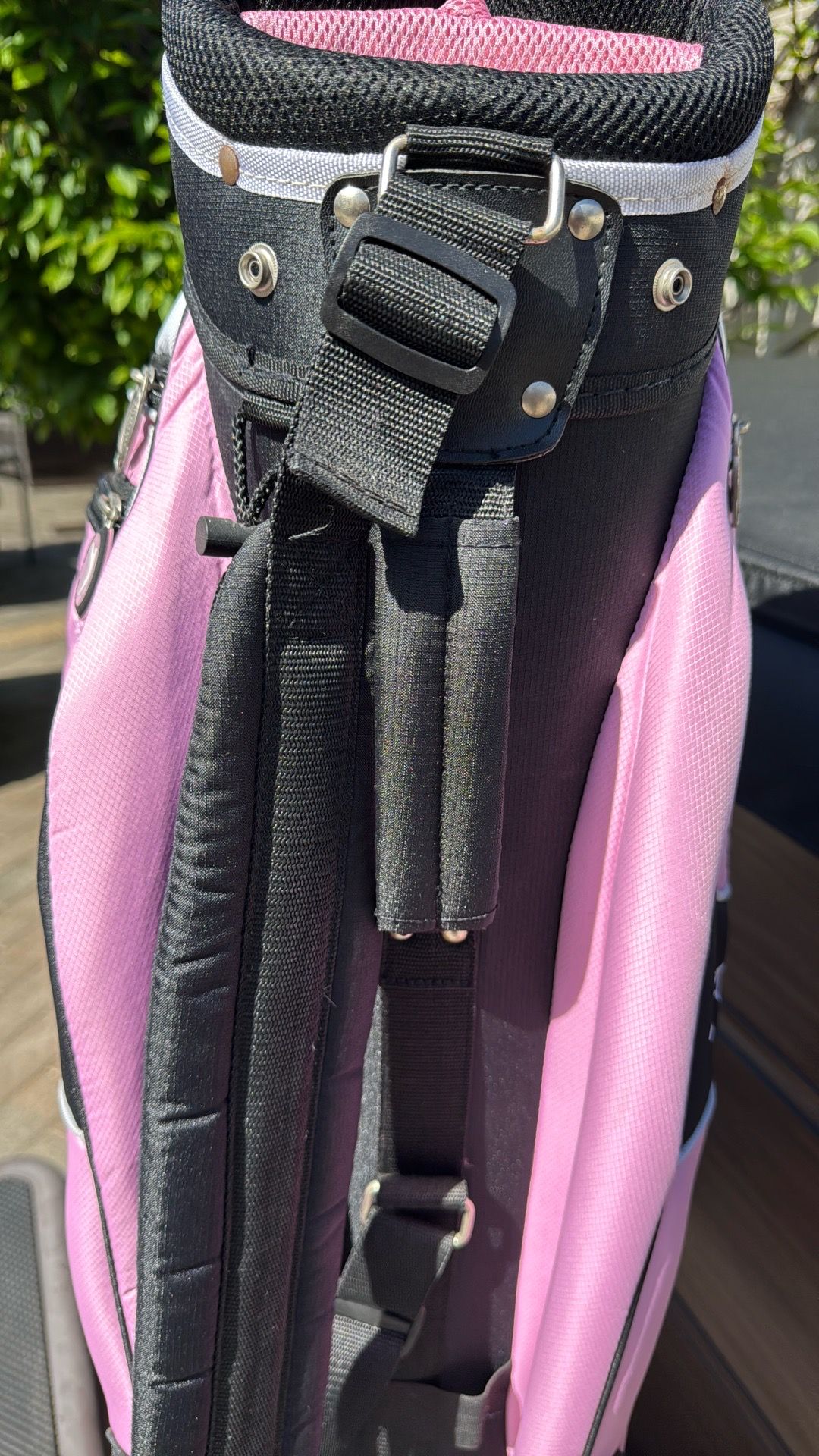 Slazenger Pink & Black Golf Bag NEW! - photo 4