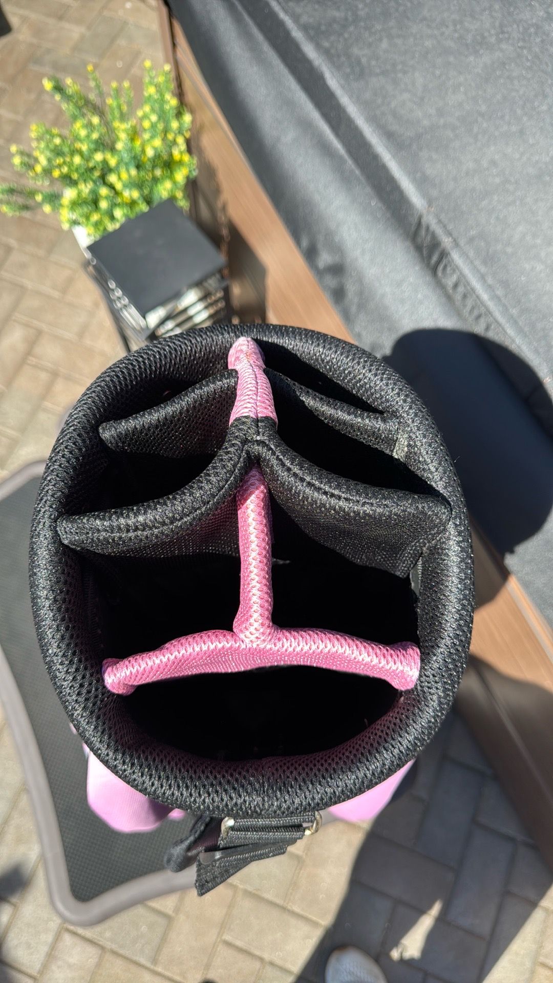 Slazenger Pink & Black Golf Bag NEW! - photo 5