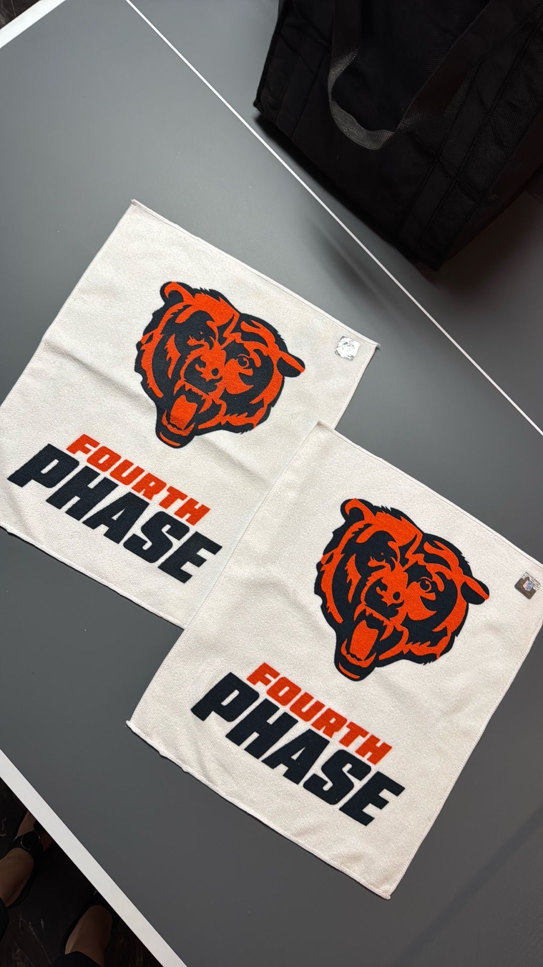 2 Chicago Bears 2025/2026 Season Rally Towels NEW