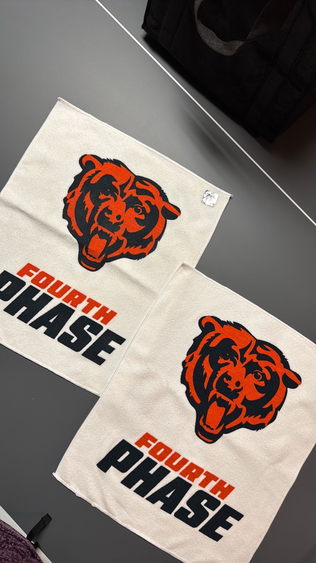 2 Chicago Bears 2025/2026 Season Rally Towels NEW - photo 2