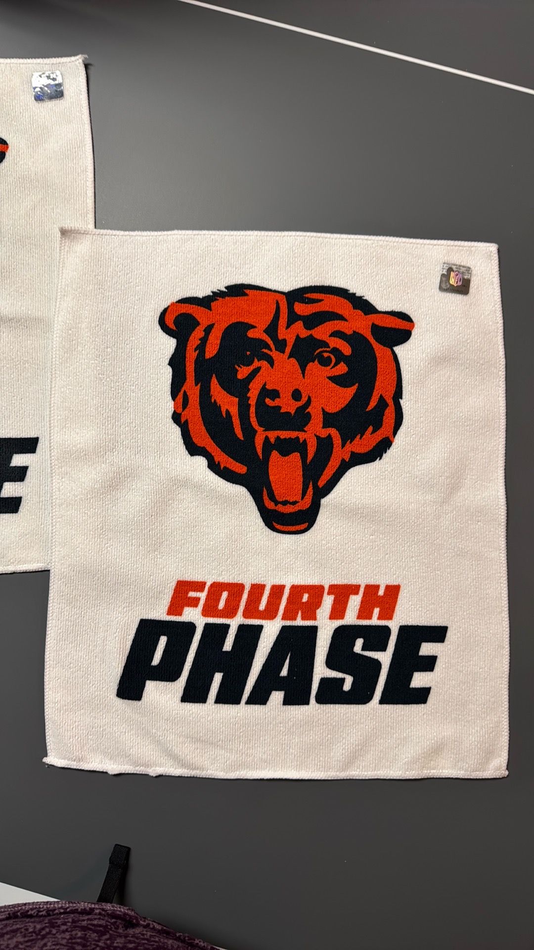2 Chicago Bears 2025/2026 Season Rally Towels NEW - photo 3