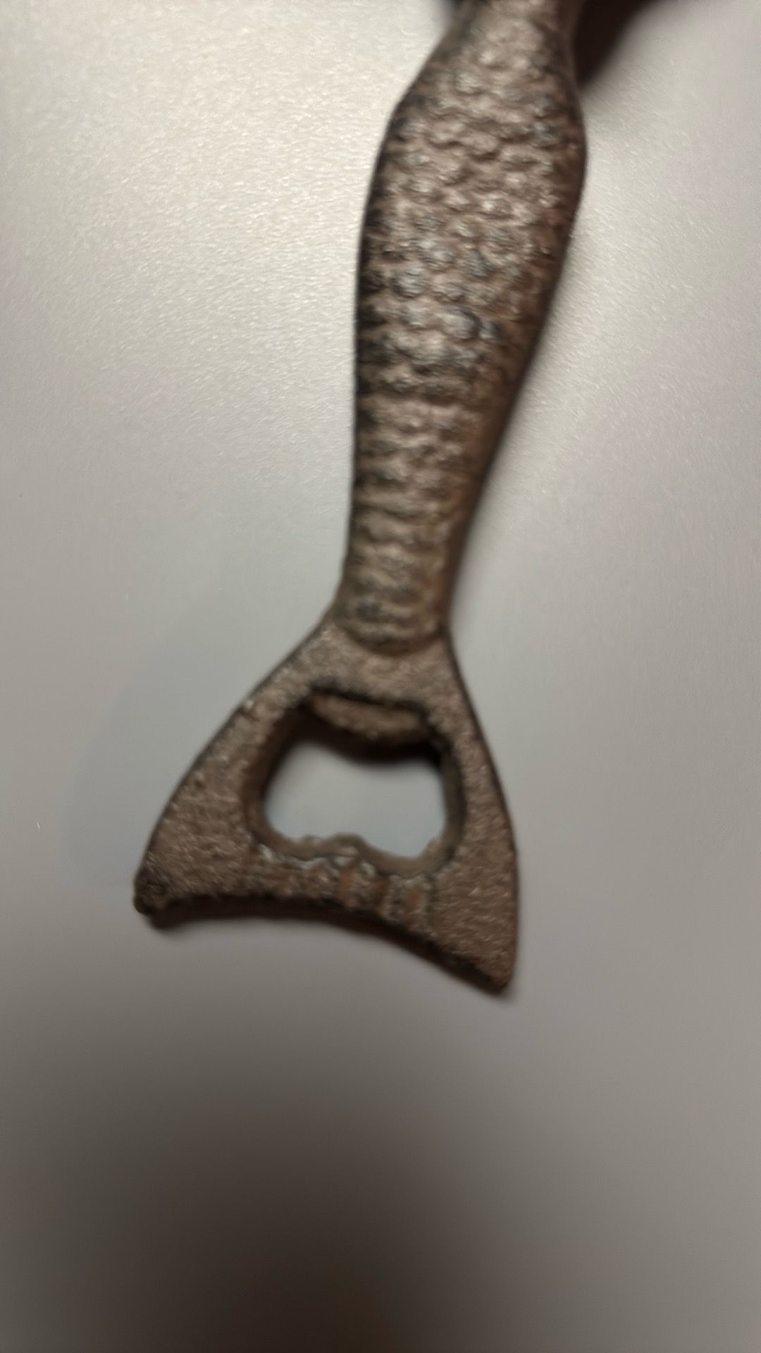 Mermaid Wrought Iron Can Opener - photo 5