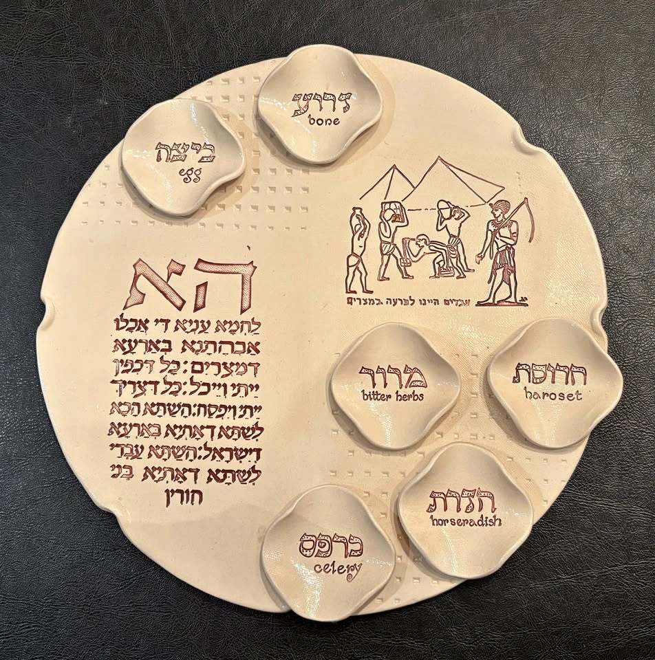 Eran Grebler Passover Pesach Seder Plate Unique
