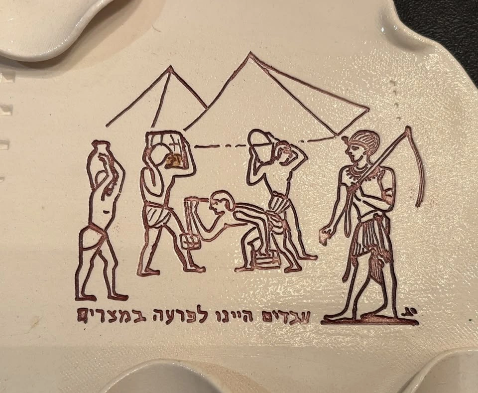 Eran Grebler Passover Pesach Seder Plate Unique - photo 4