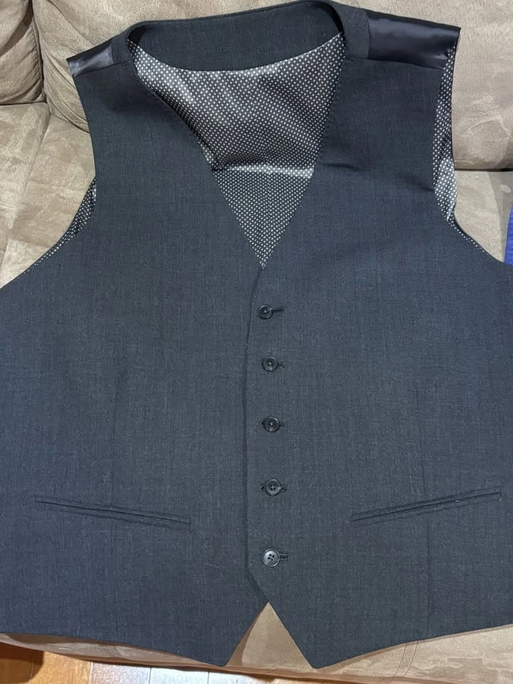 Daniel Hechter Paris Men's Vest XXL Charcoal Grey - photo 3