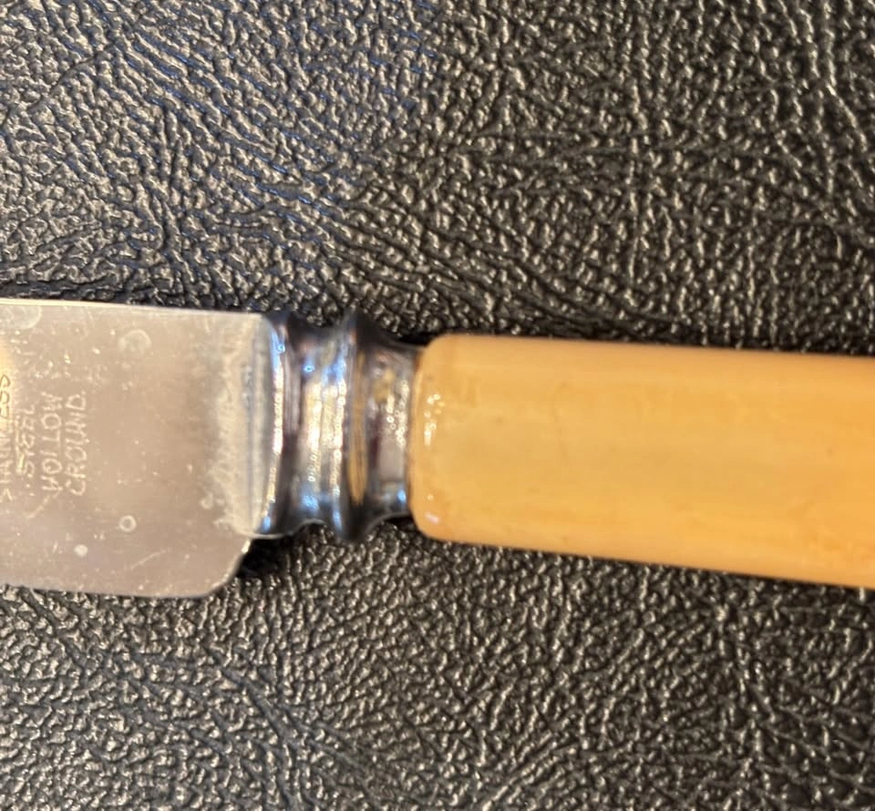Sheffield England Stainless Steel Steak Knives (Set of 6) - photo 3
