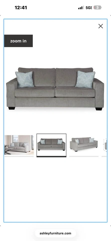 Ashley Furniture Gray Sofas - photo 2