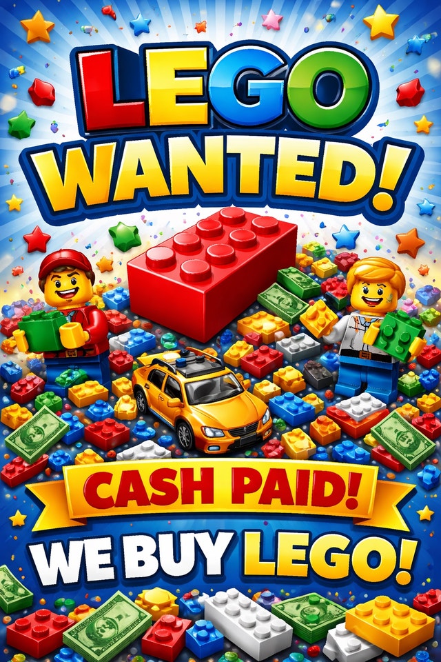 Looking for Lego Bulk and Minifigs!