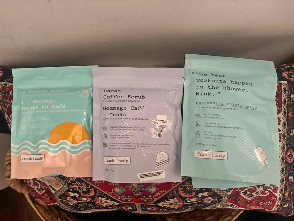 Frank Body Coffee Scrubs