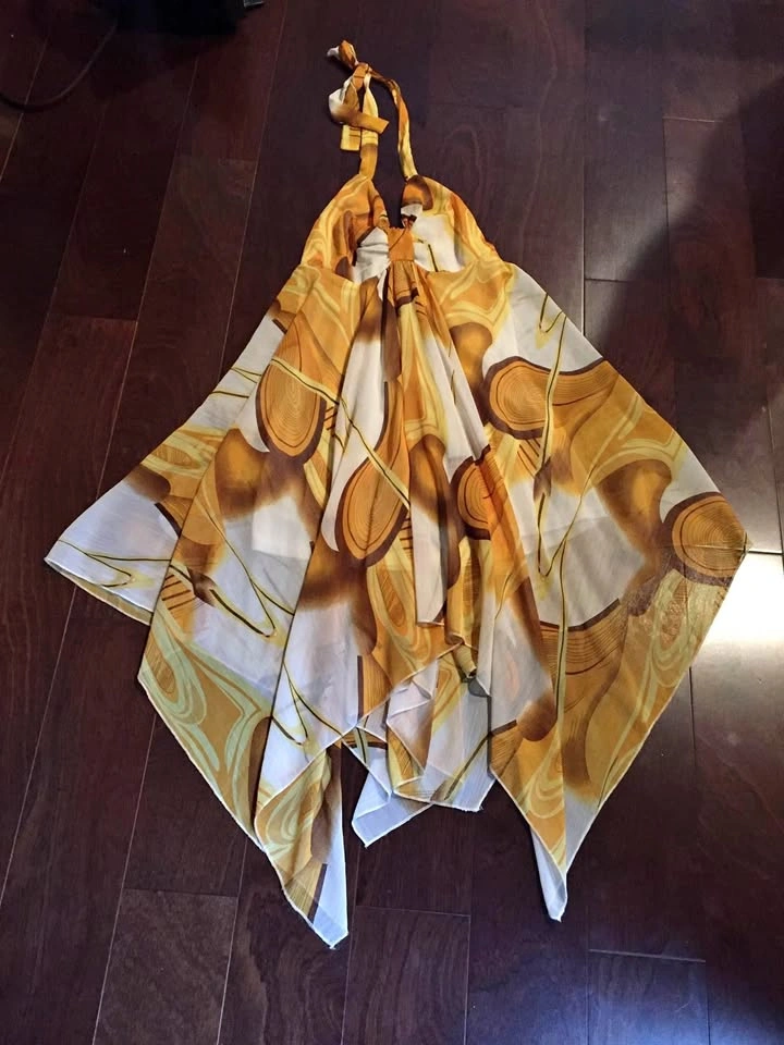 New halter top beach dress