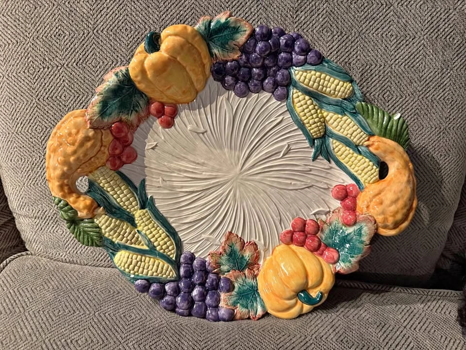 Vintage Fitz and Floyd Platter