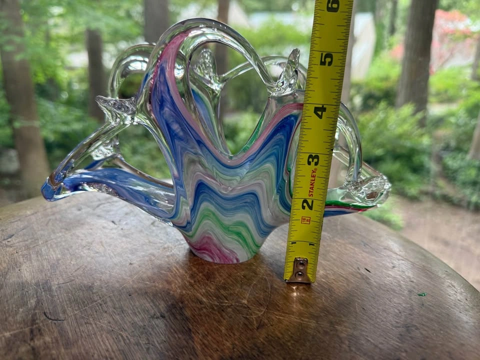 Vintage Murano Art Glass Letter/Napkin Holder - photo 3