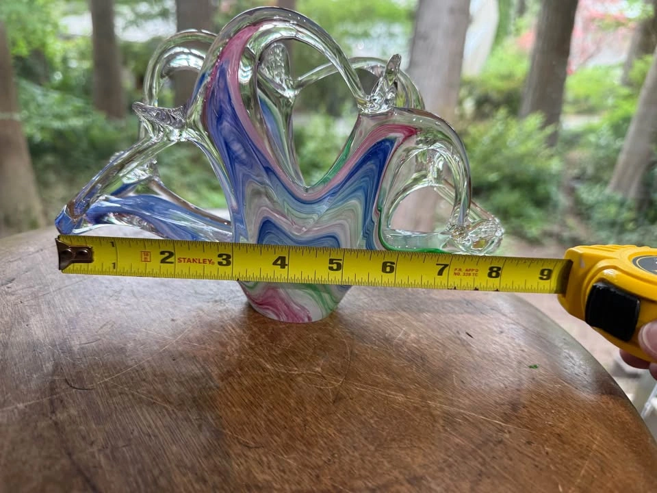 Vintage Murano Art Glass Letter/Napkin Holder - photo 4