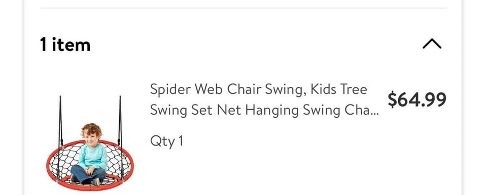Spider Web Chair Swing - photo 2