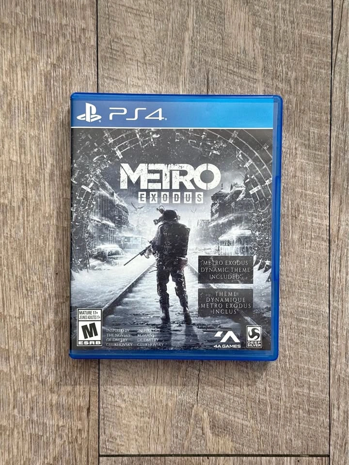 Metro Exodus PlayStation 4