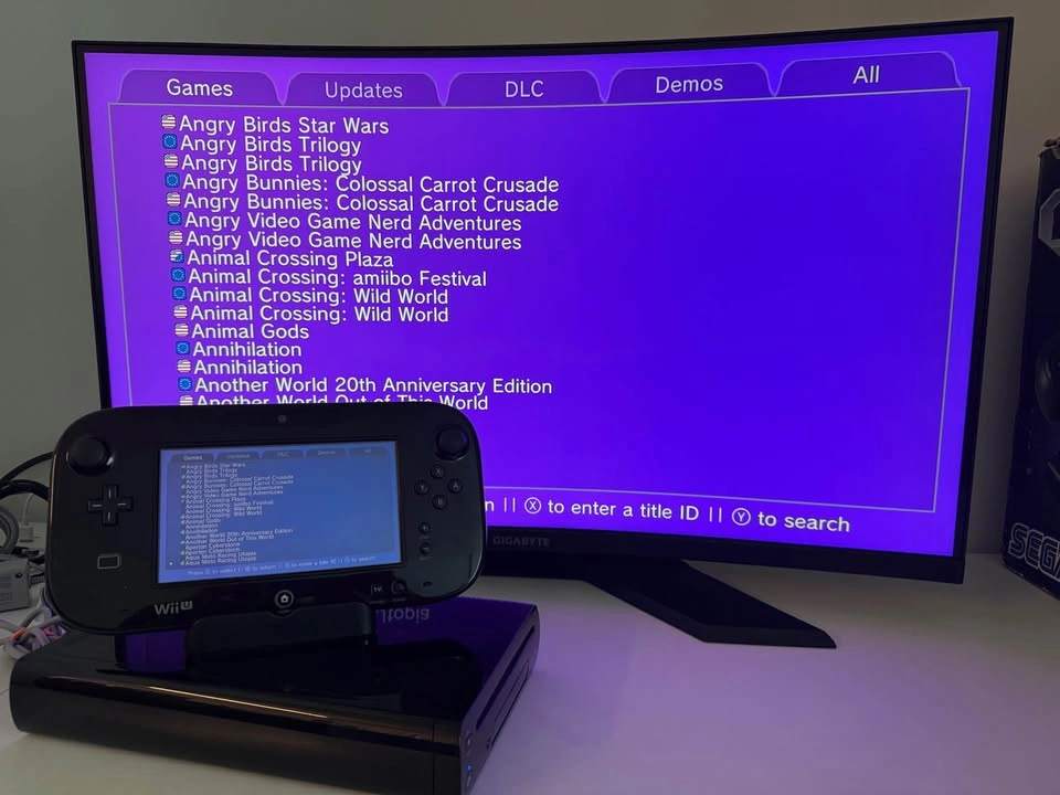 Nintendo Wii U Black - photo 3