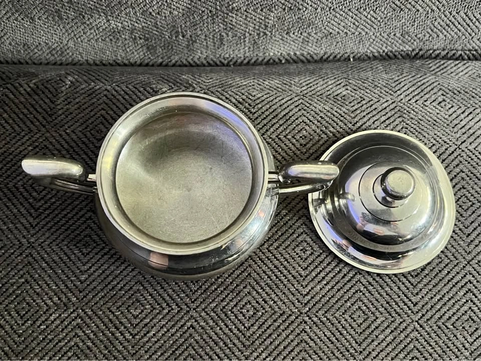 Royal Selangor Sovereign Pewter Sugar Bowl - photo 3