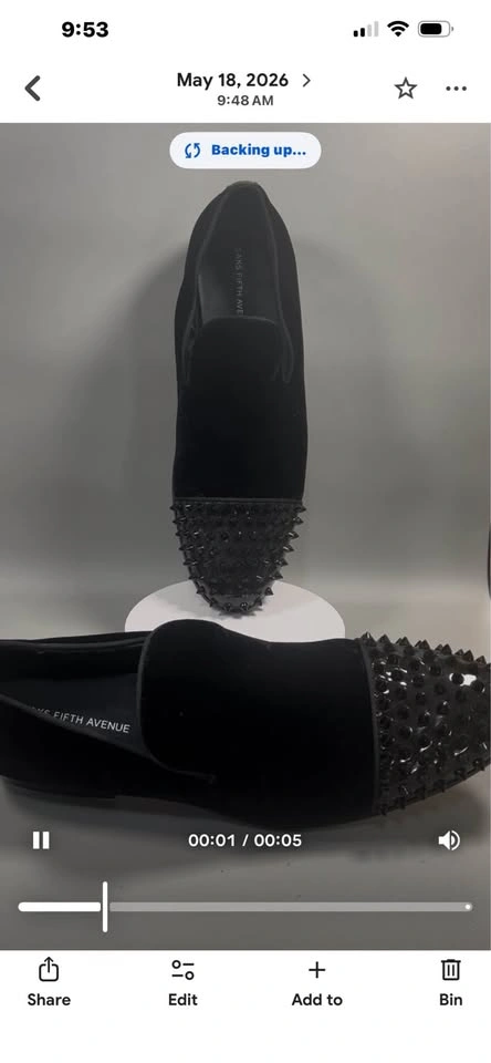 Saks Fifth Ave Spike Toed Shoes - photo 3