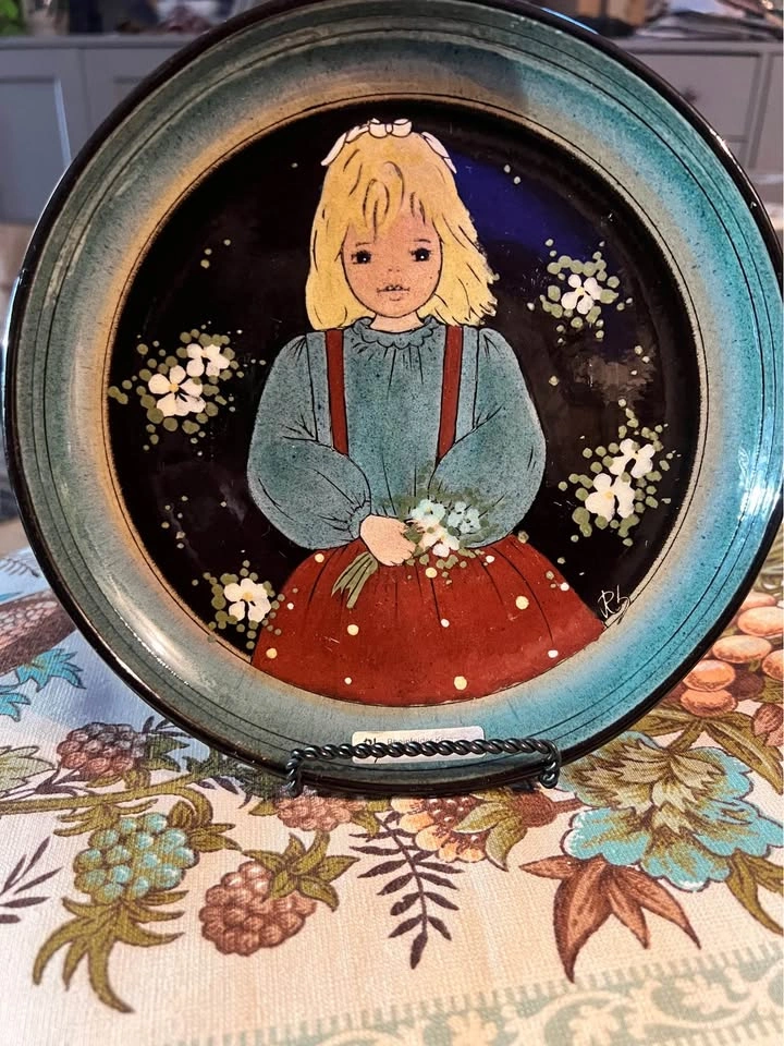 1960s Rheinfelden Keramik Handarbeit Pottery Plate - photo 3