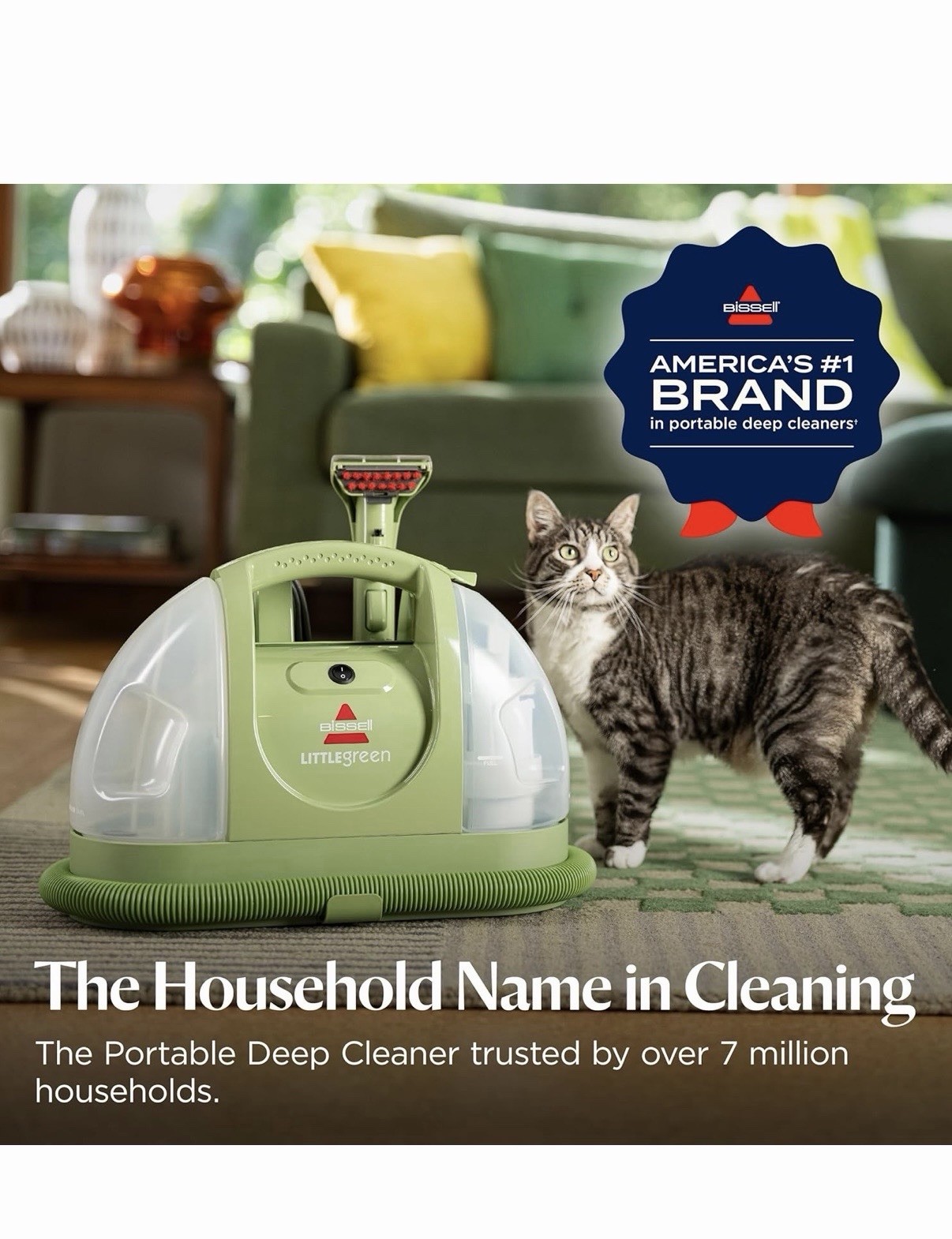 BISSELL Little Green Portable Carpet Cleaner - photo 2