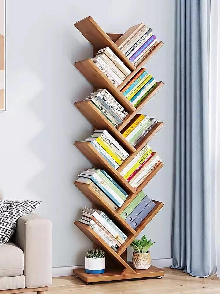 Brand new BS004 L Bamboo Wood Bookshelf