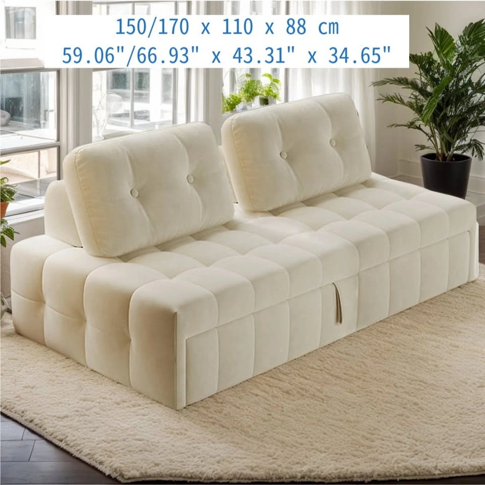 CushSlide Transformable Lounge Sofa Bed - photo 5