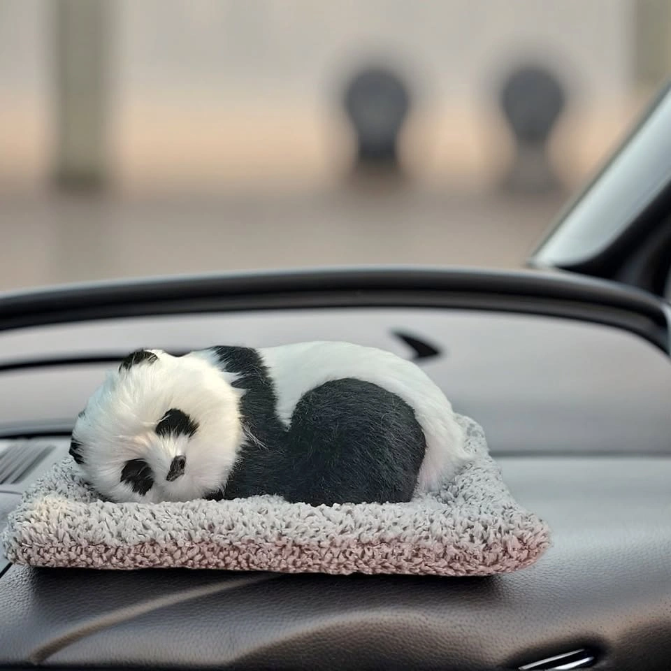 TYP-167 A2030 Realistic Sleeping Panda Dashboard Accessory $18