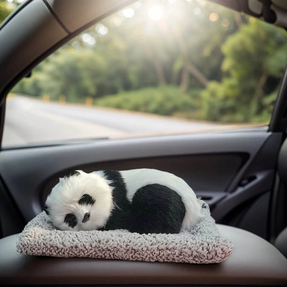 TYP-167 A2030 Realistic Sleeping Panda Dashboard Accessory $18 - photo 2