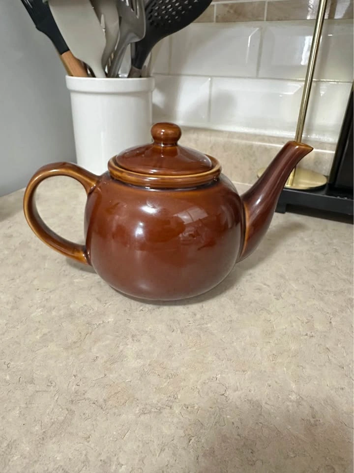 Brown Ceramic Teapot - photo 3