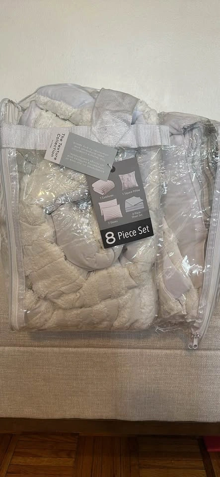 The Texture Collection by Indigo 8 Piece Bedding Ensemble Full/Q - photo 2
