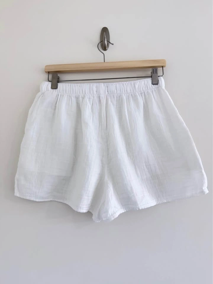 Aritzia AirPlush Cotton Sail Shorts Size S NWT - photo 2