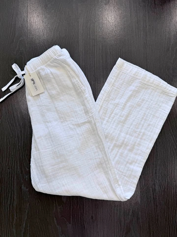 Aritzia AirPlush Cotton Sail Pants XS NWT