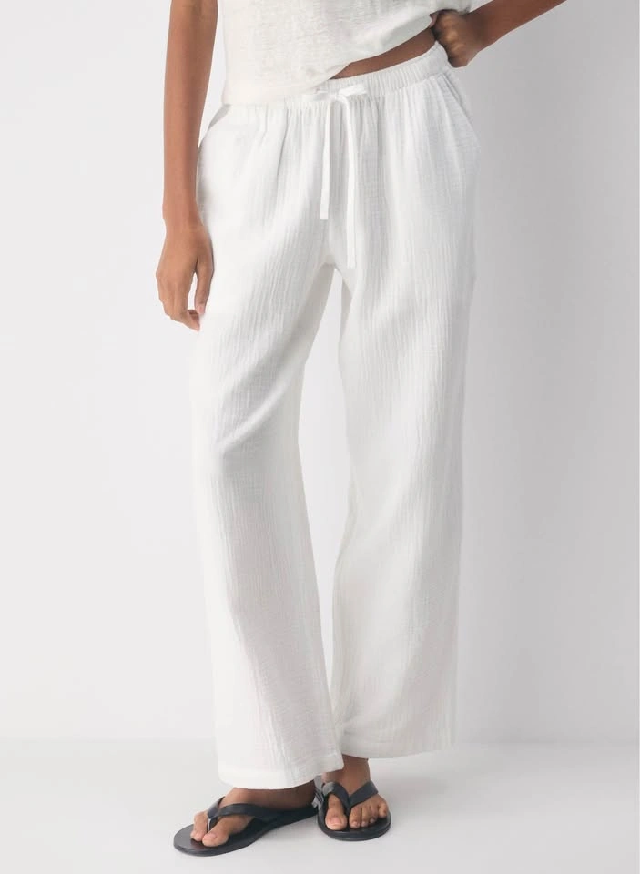 Aritzia AirPlush Cotton Sail Pants XS NWT - photo 3