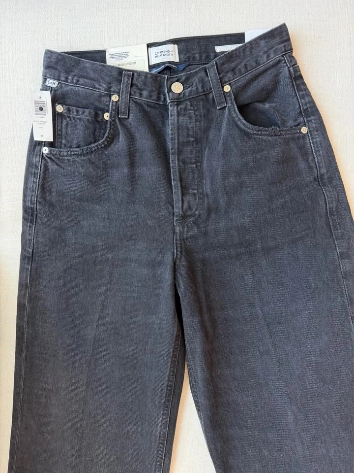 Citizen of Humanity Ayla Baggy Cuffed Jeans Size 25 NWT - photo 3
