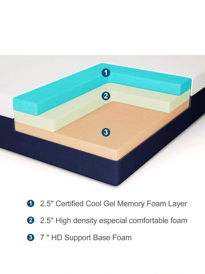 IKEA Twin Bed Frame and Memory Foam Mattress - photo 5