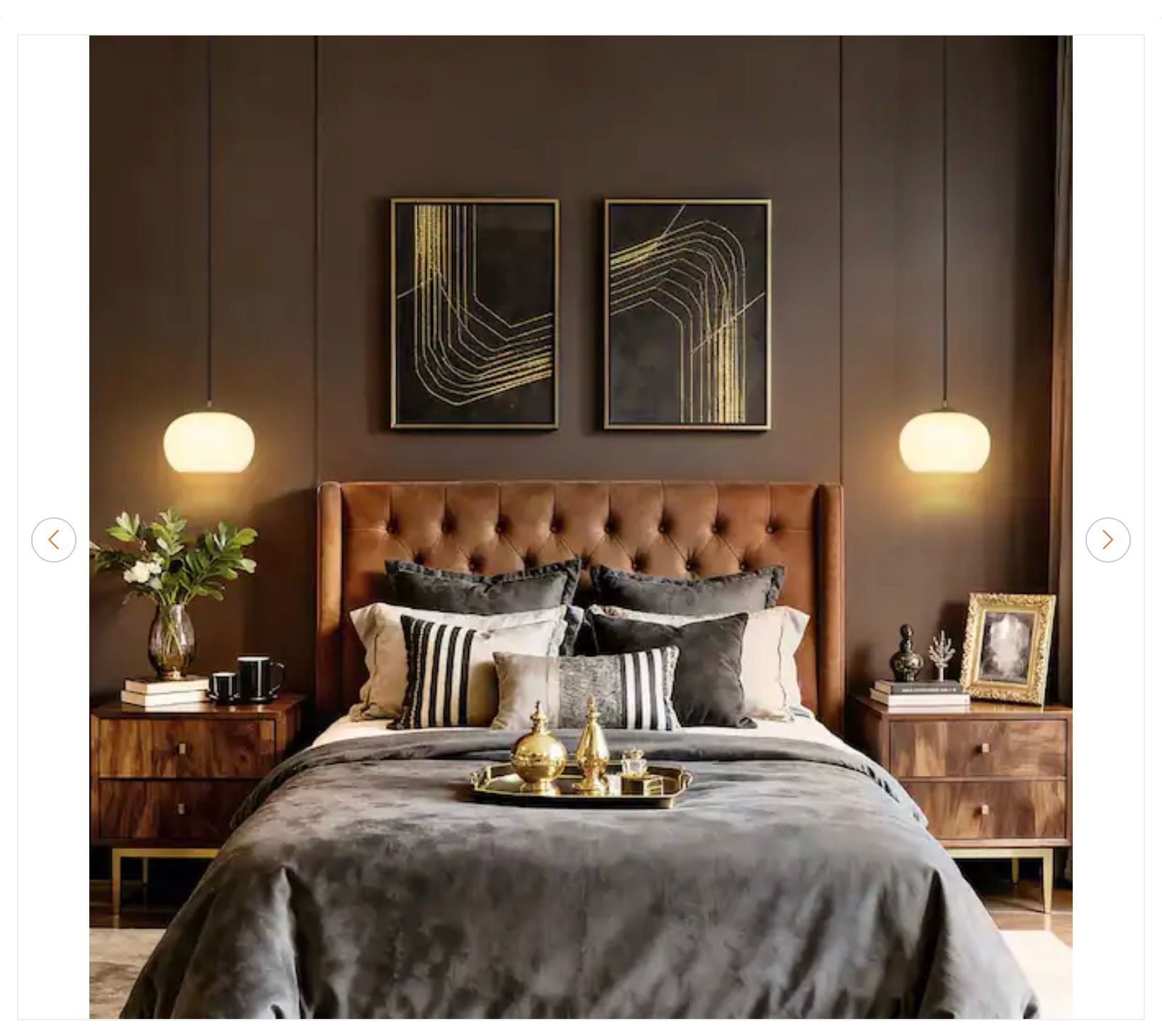 2 Modern Opal Glass Pendant Hanging Lights - photo 5