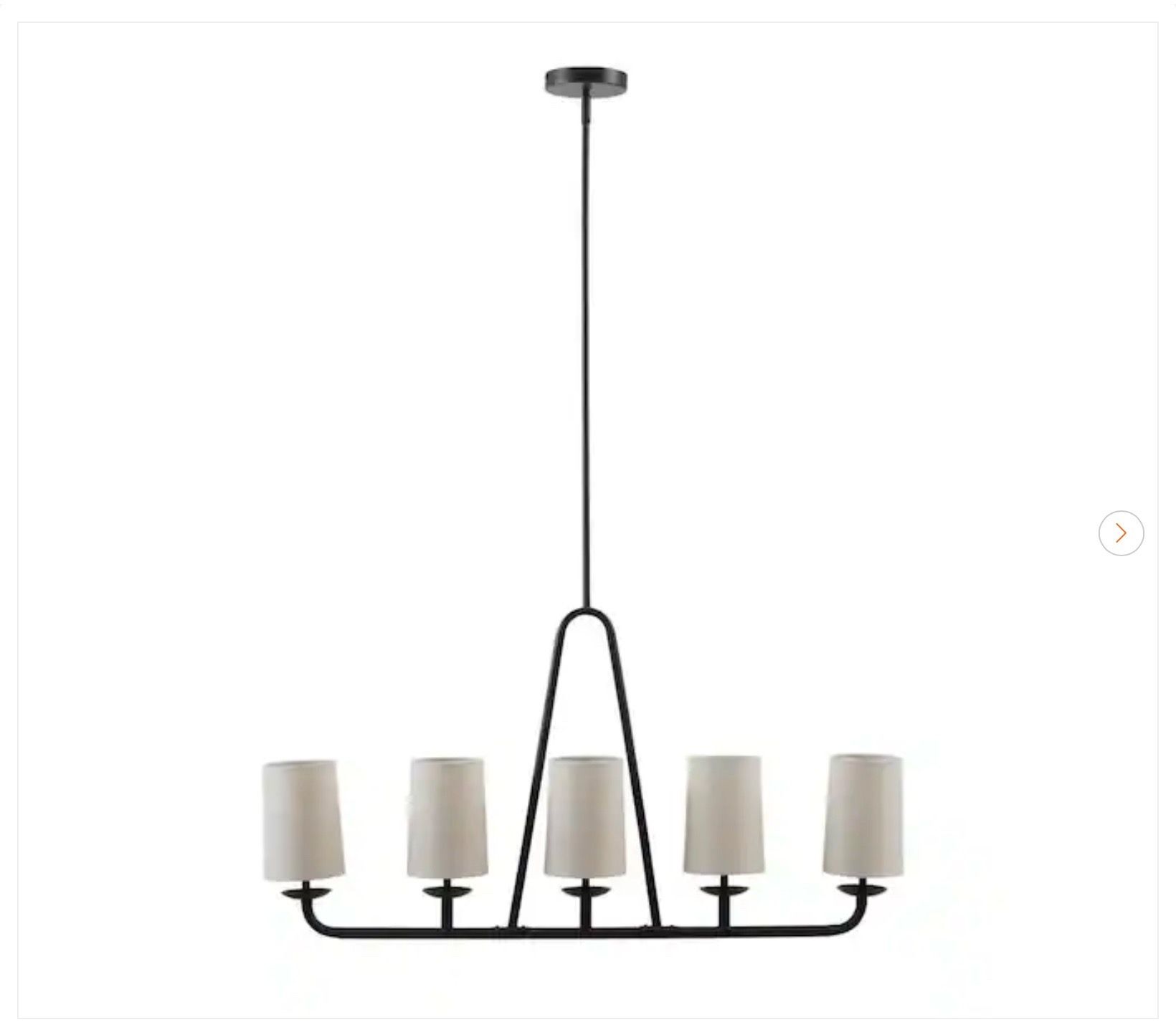 Serenitie 5-Light Bronze Island Chandelier - New