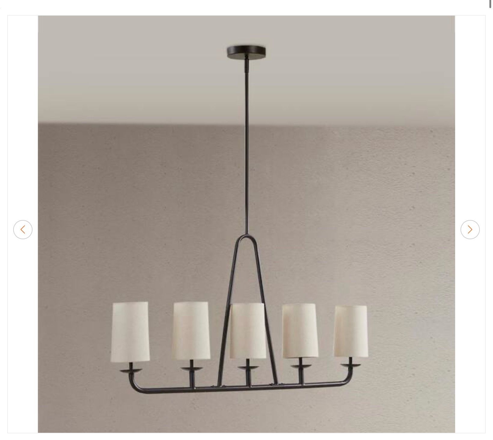 Serenitie 5-Light Bronze Island Chandelier - New - photo 4