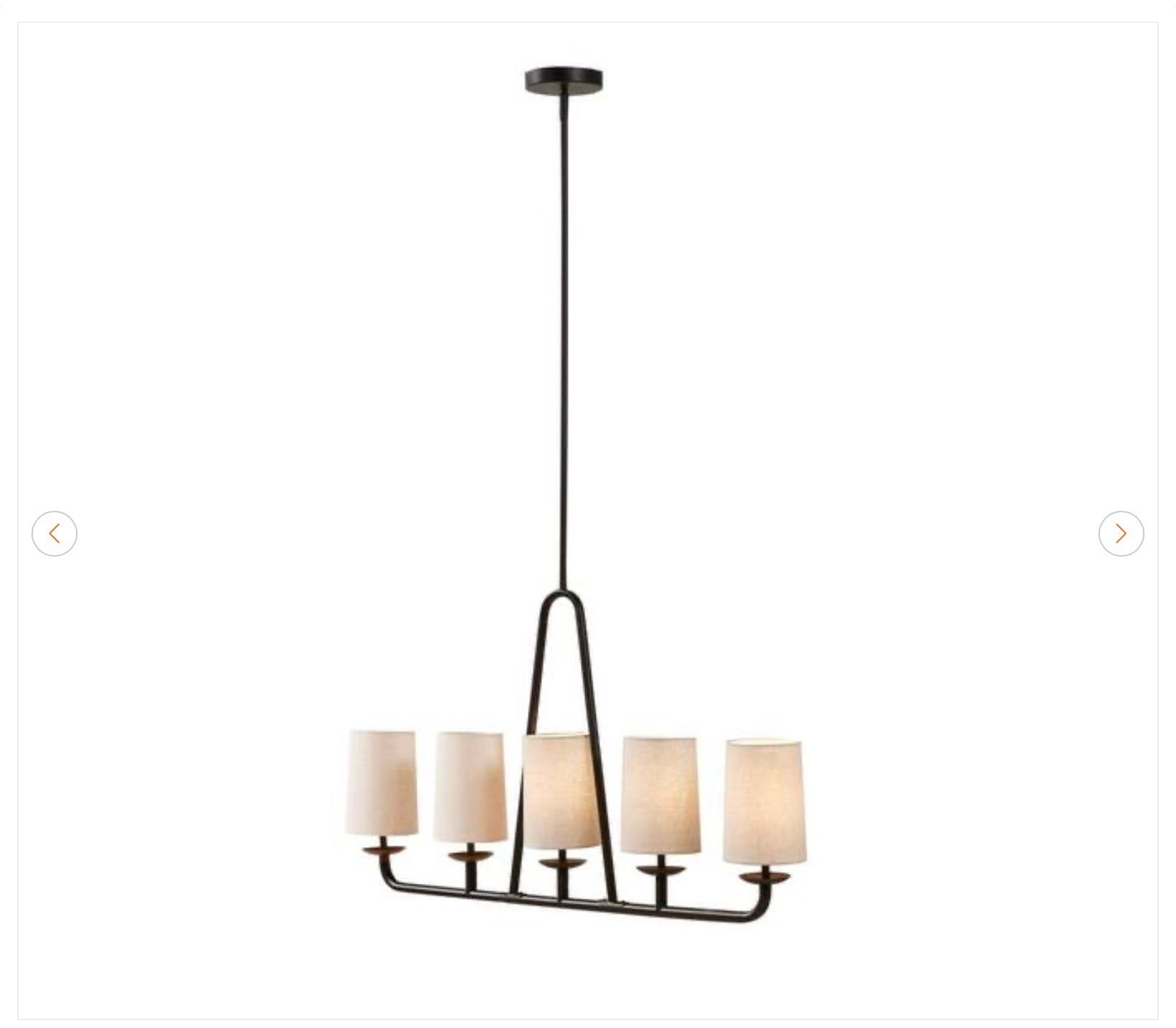 Serenitie 5-Light Bronze Island Chandelier - New - photo 5