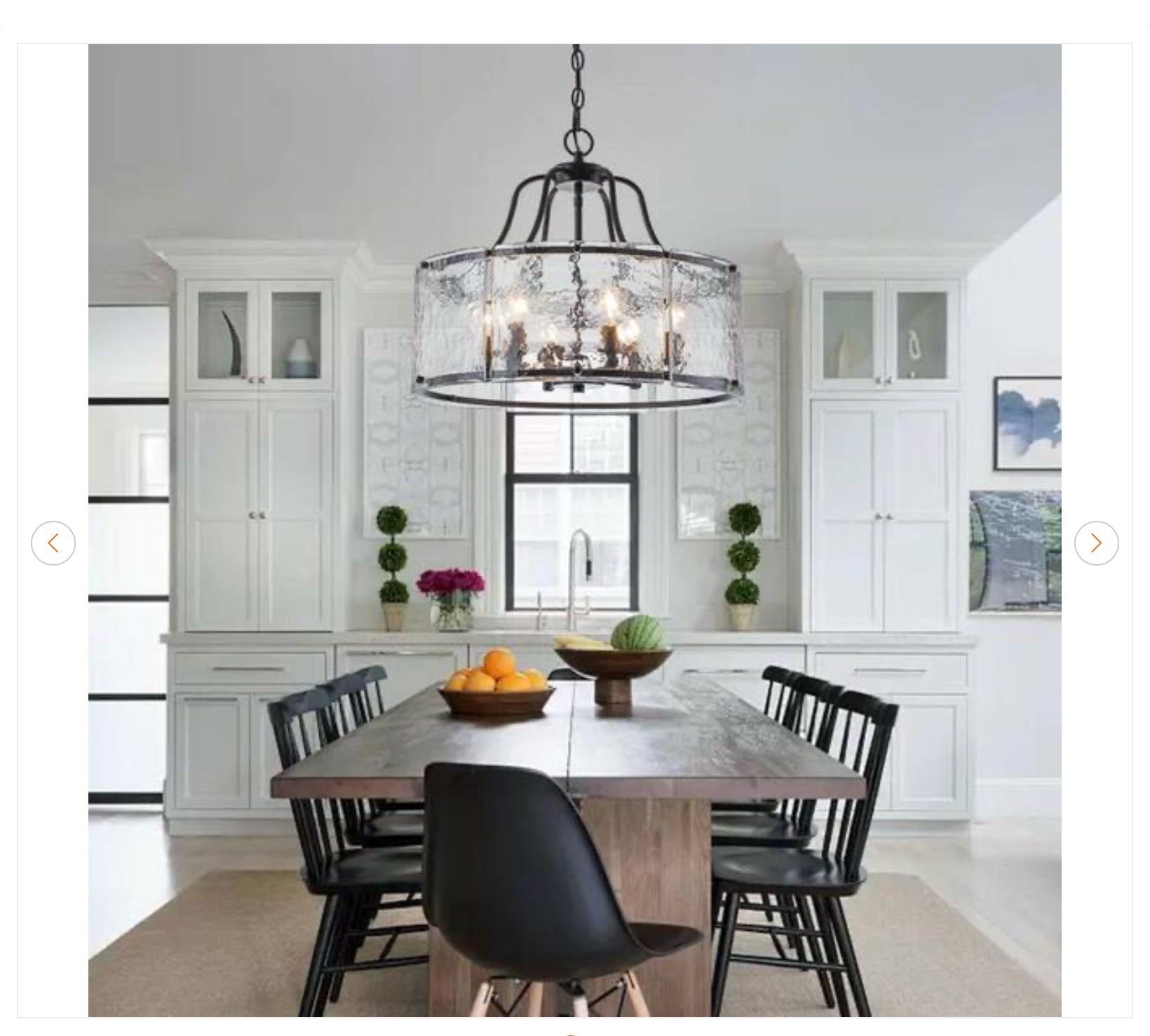 6-Light Oil-Rubbed Bronze Farmhouse Chandelier - photo 3