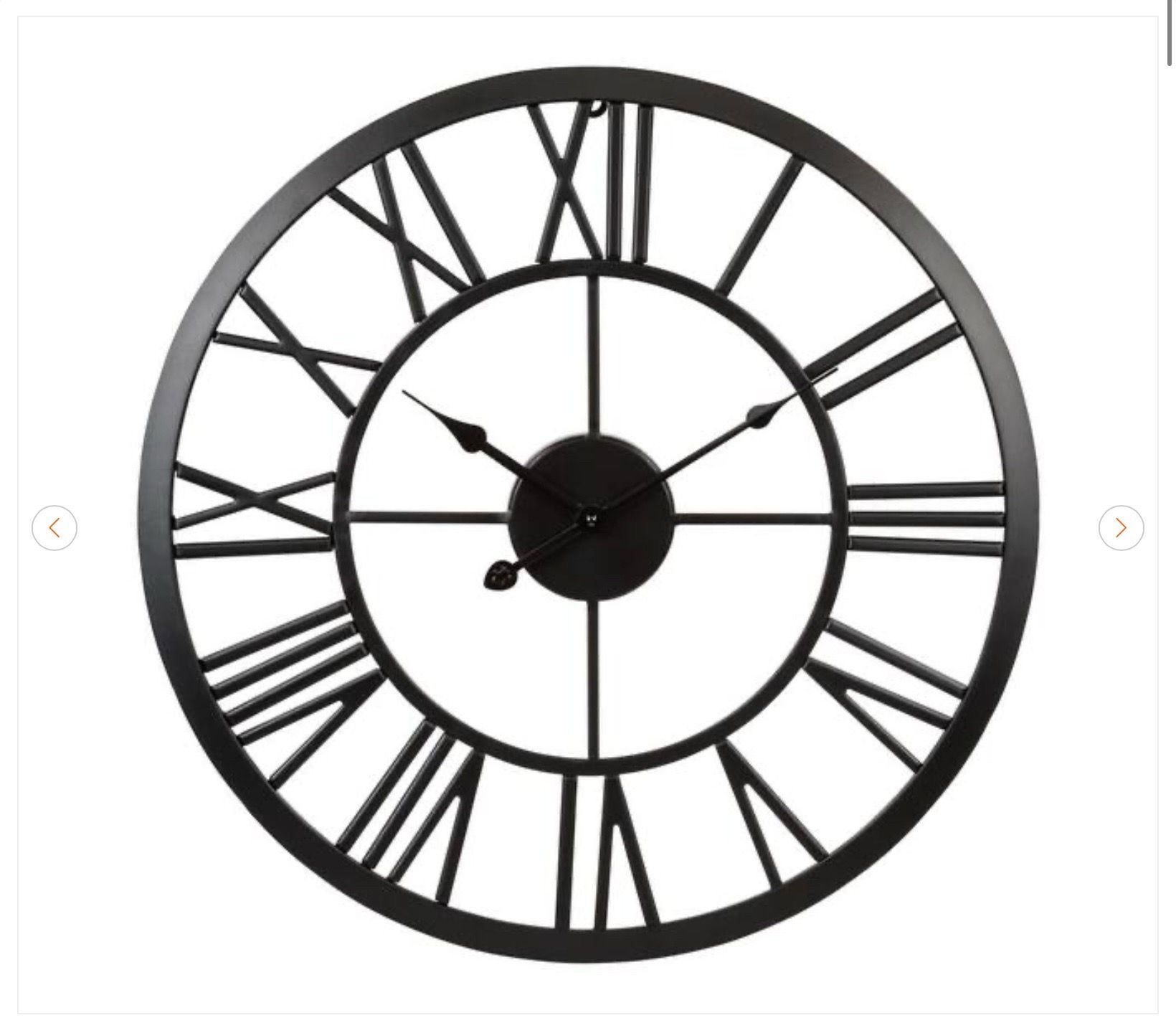 La Crosse Clock 19.7 in. Edison Lighted Analog Quartz Wall Clock - photo 3