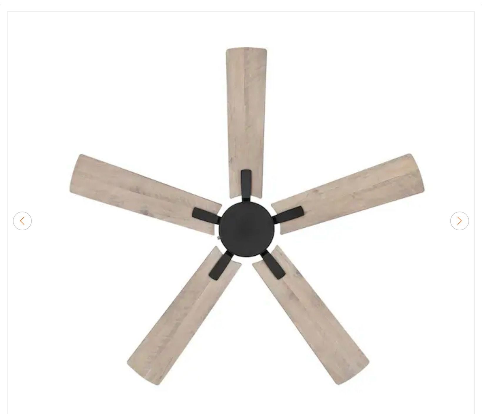 Hampton Bay Grantway 48" Indoor/Outdoor Matte Black Ceiling Fan - photo 5