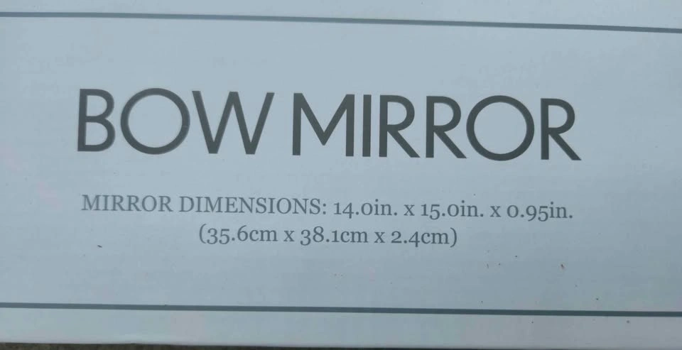 Brand new in the box bow mirror - photo 2