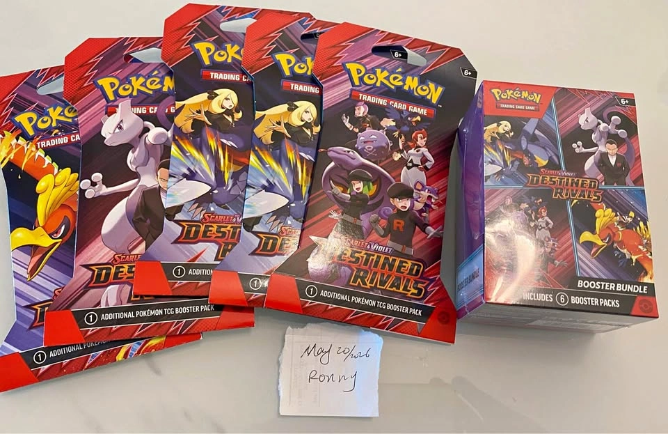 Destined Rivals Booster Bundle & Sleeve Packs