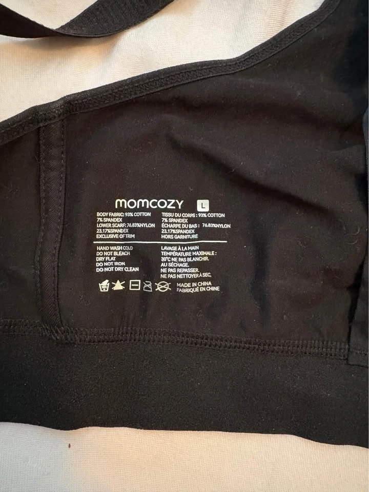 Momcozy Hands-Free Pumping Bra - Size L - photo 2